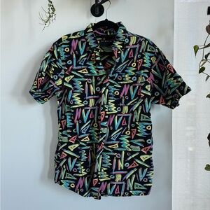 Empyre Multicolor Geometric Men's Shirt